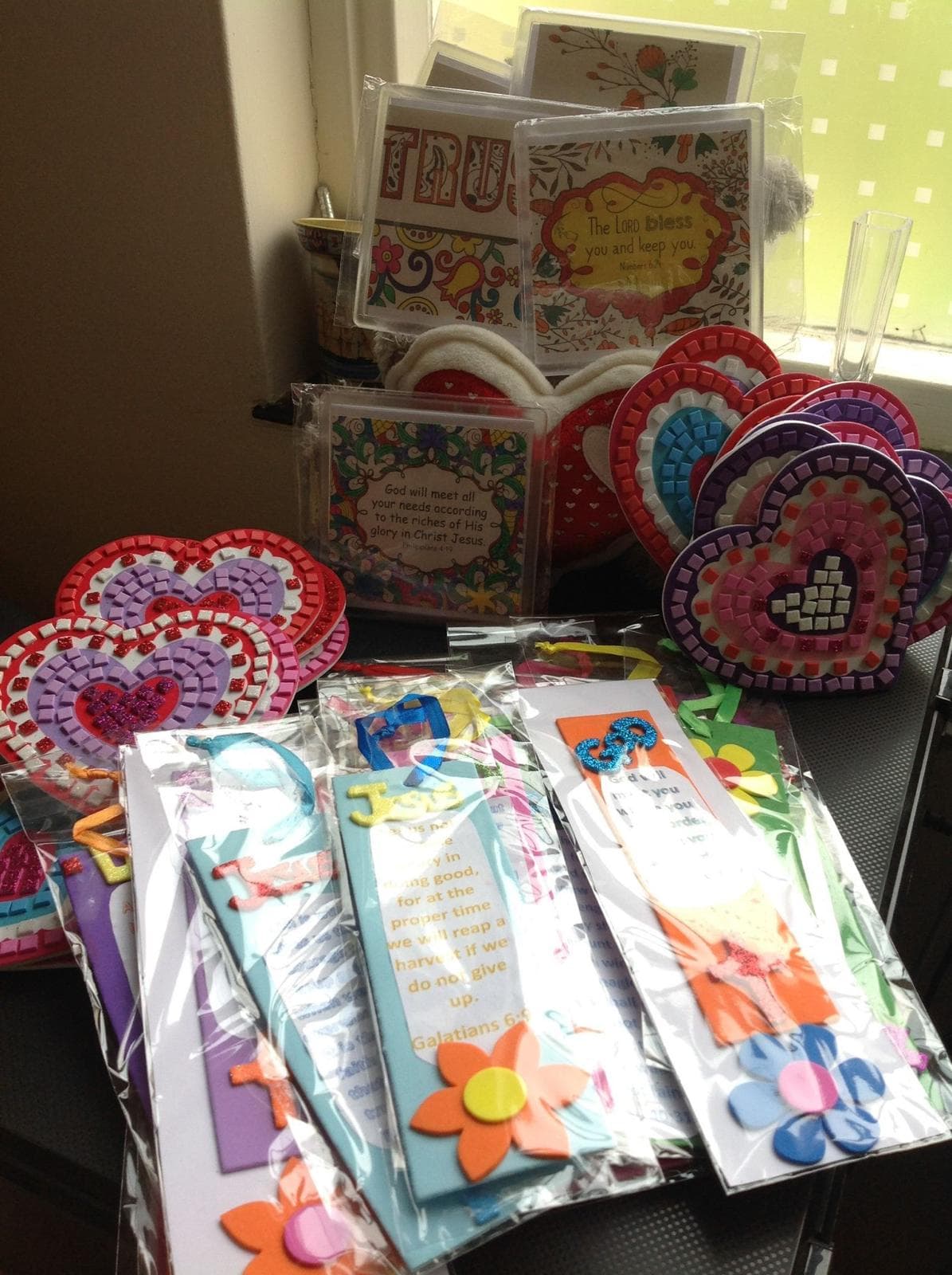 Creative crafts and activities by young people